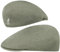 Kangol Tropic 507 Ventair Flatcap Schirmmütze Schiebermütze Sommercap (L (58-59 cm) - helloliv)