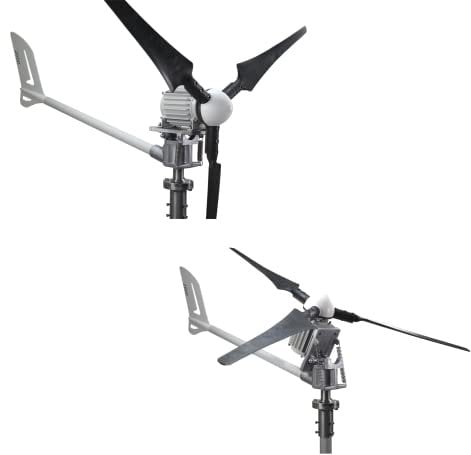 Windgenerator IstaBreeze® WindSafe 1500 Watt-2000 Watt in 24 Volt oder 48 Volt - AC- Permanentmagnetgeneratoren Windturbine für zuhause (1500 Watt 24 Volt)