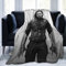 LOUJIN Decke Sebastian Bucky Stan Barnes superweiches Flanell-Fleece, leichte Überwurfdecke, Klimaanlagendecke, Couch, Sofa, Bettro, 150 cm x 125 cm