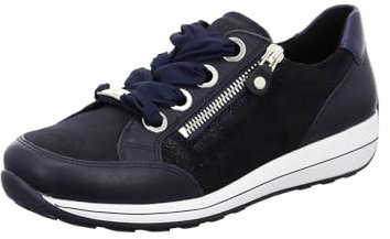 ara Damen Osaka Sneaker, BLAU,Night, 39 EU Weit