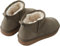 cutecool Mini-Stiefel für Frauen,Klassische Mini-Stiefelette mit Fell gefüttert,Warme mit Fell gefütterte Winterstiefel mit Anti-Rutsch-Beschichtung (Khaki,43)…