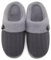 NineCiFun Pantofole da donna Comfort Memory Foam Pantofole morbide e pelose Scarpe da letto calde Pantofole antiscivolo(EU38/39,Grigio scuro)