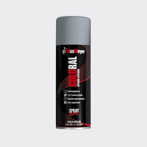 MAXMEYER Spray Coloral 0.4L Ral 7001 Grigio Argento