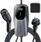 VDLPOWERVP Typ 2 Ladekabel 3.6 Kw, Schuko 6/8/10/13/16A, 5m Elektroauto Ladekabel, EV Ladegerät für Elektroautos IP65, Mit LED-Digitalanzeige