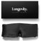 Longevity 100% Mulberry Silk Eye Mask for Sleeping - Bio-Contoured Silk Sleep Mask with Silver Ion Infusion for Skin & Hair - Light Blocking, Hypoallergenic - Luxury Sleep Aids for Women & Men