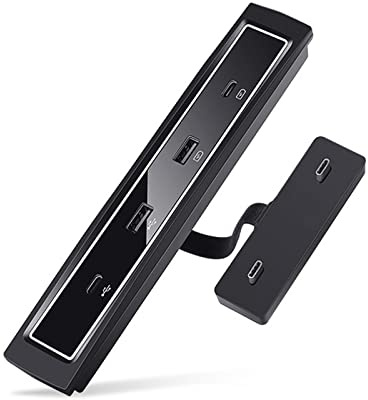 YIGZYCN Schnelllade-Splitter, Handschuhfach, USB-Hub, Dockingstation, Shunt-Hub für 3/Y Auto-Innenzubehör