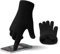 ineepor Alpaka Handschuhe Herren Damen Winter Strickhandschuhe Thermo Warme Wolle Gloves Touchscreen Dünne Grip Weich rutschfest Flexible,Schwarz,S