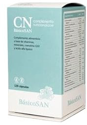 CN BÁSICO SAN complemento nutricional 120 cápsulas con vitaminas y minerales