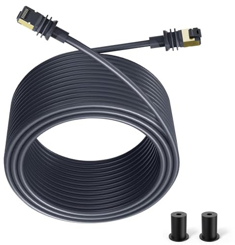Dayear Gen 3 Cable for Star-link 150FT/45M, Mini Cable for Star-link Standard Actuated V3, Replacement Standard V3 Cable Extension Waterproof Outdoor Gray