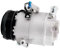 Compresor de aire acondicionado compatible con Opel VAUXHALL ASTRA G ASTRA H CORSA C MERIVA A ZAFIRA 1854119 1854146 4708025 6854044 6854045 9132918 09132918