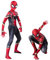 Wirhaut Spider Kostüm, Spider Kostüm Kinder mit Maske, Spider Anzug Kinder Bodysuit 3D Anime Anzug Jumpsuit Spider Kleidung Bodysuit Kostüme für Junge Halloween Karneval Cosplay Party
