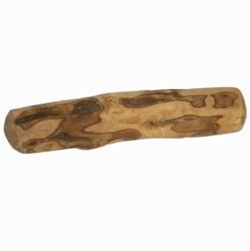 DEI NATURE Legno di Ulivo per Cani, Masticativo Naturale, Bastoncino Antitartaro per la Pulizia dei Denti, Taglia M