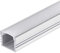 INNOVATE LED Profil 2m - LED Aluminiumprofil - Montageprofil für Leuchtstreifen - Schiene für Lichtstreifen - Lichtleiste - Leuchtband (U-Profil Mini 12 hoch - Silber, flache milchige Abdeckung)