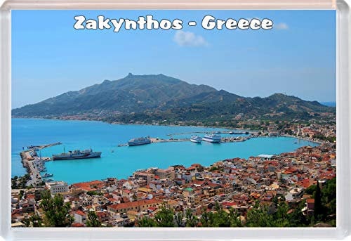 Zante/Zakynthos - Greece - Jumbo Fridge Magnet ID621