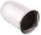 Auspuff-Endschalldämpfer, universell, 51 mm, für Auspuffrohre von Motorrädern, Edelstahl (Stil 4)