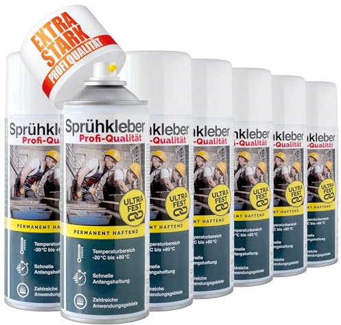 Big Difference Sprühkleber med varierande sprutmunstycke Ventil 400 ml Aerosol (12x Sprühkleber med varierande sprutmunstycke)