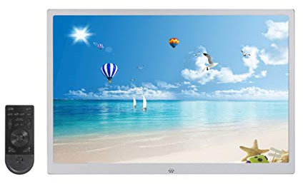 Photo Frame 12 inch aluminum alloy high-definition digital electronic photo album electronic advertising machine ultra-thin narrow side USB and SD card slot and remote control