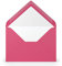 PAPERADO 25 Briefumschläge DIN B6 Fuchsia gerippt Magenta Pink - 100 g/m² Kuvert Ohne Fenster 17,8 x 12,5 cm - Umschläge mit Nassklebung spitze Klappe
