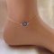 TseenYi Boho Evil Eye Anklet Bracelets Gold Devil Eye Rhinestone Ankle Bracelet Foot Chain Summer Beach Jewelry for Women and Girls (Gold)
