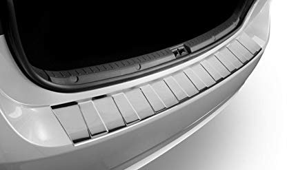 Edelstahl Ladekantenschutz Heckleiste maßgefertigt, kompatibel mit Ford Focus IV (2018-) Kombi 5