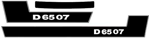Deutz Aufkleber für Traktor D6507 Logo Emblem Sticker Label