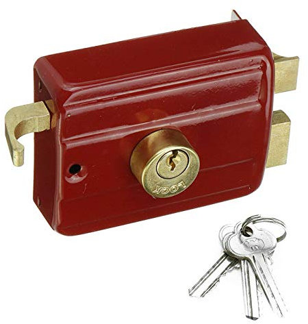 ECOSWAY Heavy Duty Lock Security Door Lock Dead Bolt Lock with 3 Keys for Front Door Home Security New