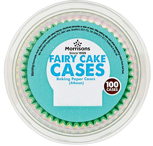 Morrisons Pastel Fairy Paper Cases 100 Pack x 6