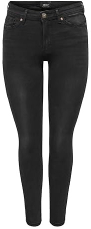 PIECES Damen Onlwauw Mid Power Sk Push Up Gua Ext