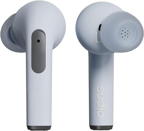 Sudio N2 Pro - Auriculares intrauditivos inalámbricos Bluetooth con ANC, conexión multipunto, IPX4 Resistente al Agua, USB-C y Carga inalámbrica, micrófono, Tiempo de reproducción de 30 Horas con