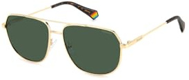 POLAROID Brille PLD 6195/S/X Größe 58-15 mm Gold polarisiert