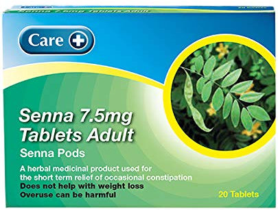 Care Senna 7.5mg 20 Tablets - Constipation Relief