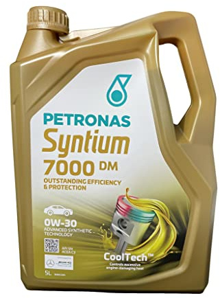 PETRONAS Motoröl 0W-30 SYNTIUM Synthetiköl Motor Öl ACEA C3 7000 DM 5L Kompatibel mit MERCEDES-BENZ C-Klasse Limousine W204 E-Klasse Limousine W211 C-Klasse T-modell S204 A-Klasse W169