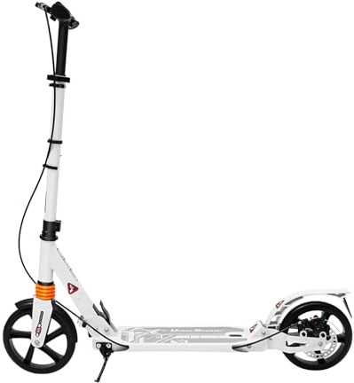 Faltbarer Roller Kinderroller Erwachsenenroller City-Roller 200 mm Räder City-Roller mit Handbremse Commuter Foot Scooter