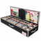 Großer Aufbewahrungstasche für Geschenkpapier-wasserdichtes 600D Oxford Gewebe-Geschenkpapier aufbewahrung Organizer-Geschenkpapierrollen Organizer mit Fächern 102x34x14cm
