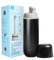 Bidet portable pour l'hygiène des voyages et des toilettes | Bouteille péri portable pour homme et femme | (380 ml) étanche et extensible | Idéal pour l'hygiène post-partum et personnelle (noir