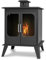 Commodo – Chimenea de bioetanol de suelo independiente, biochimenea de suelo, estilo vintage, 52 x 30 x 78 cm
