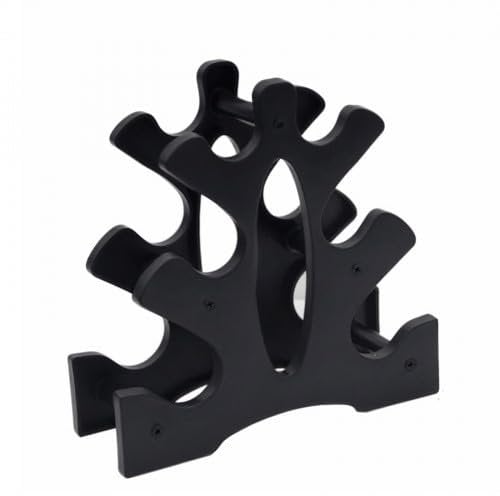 Porta Manubri Palestra Casa, Porta Manubri, Supporto per Manubri, Rastrelliera Pesi Piccola, Portatile Porta Manubri per Uso Domestico, Porta Pesi per Esercizio, Rack Manubri (S 3-layer)