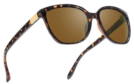 Myiaur Sonnenbrille Damen Polarisierte UV400 Sonnenbrillen mit Katzenaugen Design für Autofahren & Outdoor, Leichtes Modische