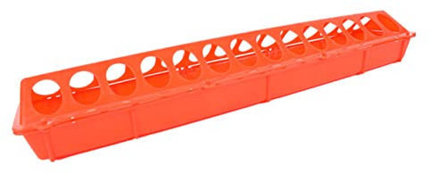 POPETPOP Futtermulde Für Tauben Vogelfuttertrog Futterbehälter Für Tauben Langer Futtertrog Hühnerfuttertrog Praktisch Und Leicht Zu Reinigen