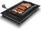 Placa de inducción Cooksir 2 zonas con enchufe, placa autosuficiente 29CM, zona combinada flexible (zona grill), temporizador 99 minutos, Silder Touch, bloqueo de seguridad, 230V
