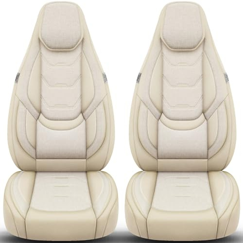 Schonbezüge Sitzbezüge für Nissan Micra Bj 2010-16 in Beige H5