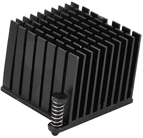 10 Stück Aluminium Kühlkörper Set - Heat Sink für Mainboard, CPU & Vakuumröhre - Effektive Wärmeableitung, Kompakt & Leicht