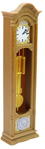 Generisch Miniatur Standuhr - Miniatur Viktorianische Dekorationen | Puppenhaus Möbel Uhr Im Maßstab 1 12 | Für Home Office Schreibtisch Schrank Wohnzimmer Schlafzimmer