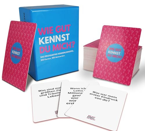 Wie gut kennst du Mich? Das einzigartige Kennenlernspiel