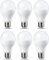 Amazon Basics LED-Leuchtmittel, Edison-Schraubgewinde E27, 14 W (entspricht 100-W-Glühbirne), Kaltweiß, nicht dimmbar, 6 Stück (1er Pack)