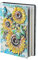 AiSi Retro A5 Notizbuch klassische europäische Vintage-Stil Tagebuch Journalbuch Notizheft Notebooks Reisetagebuch Buch 21.7 x 15 x 2cm A5 Sonnenblumen 3d Muster Bunt