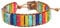 Xiton 7 Chakra-Armband Einstellbar Bohemien Schmuck Geflochtene ArmbäNder Handgemacht Chakra Stein Heilkristall Schmuck FüR Die MäDchen Der Frauen