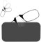 GHzzY Pince Nez Au Repos Pincant des Lunettes De Lecture pour Hommes et Femmes + Etui Universel - Peut être collé à l'arrière du téléphone,+2.00