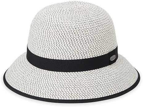 Wallaroo Hat Company Darby Sonnenhut für Damen, UPF 50+, breite Krempe, verstaubares Design, verstellbare Größe für mittlere Kronengrößen