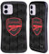 Head Case Designs Officially Licensed Arsenal FC Black Crest and Gunners Logo Hybrid Case Compatible With Apple iPhone 11